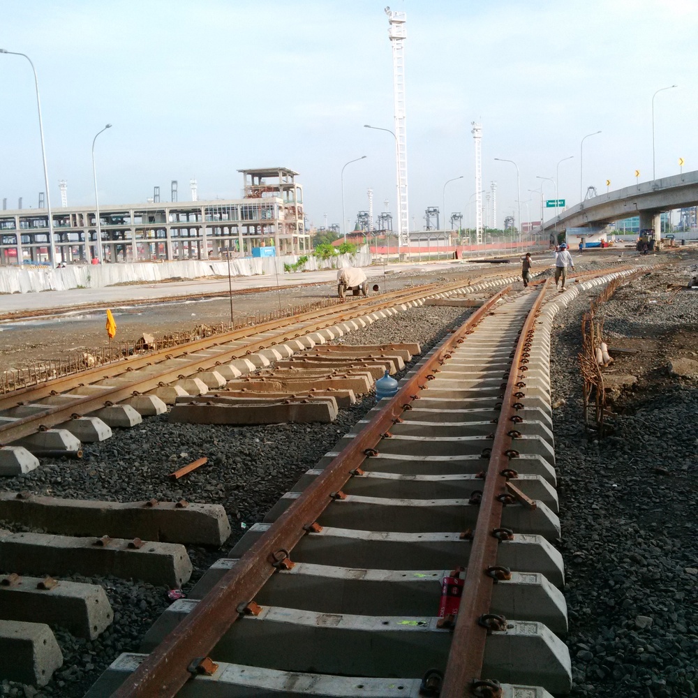 Pembangunan Rel Kereta Pelabuhan Priok Sudah Selesai 90%