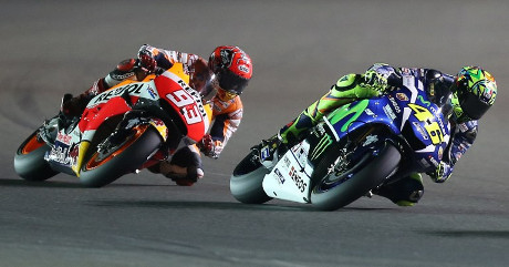 Menyalip Rossi, Marquez Berdoa Tak Lakukan Kesalahan Menyalip Rossi, Marquez Berdoa Tak Lakukan Kesalahan