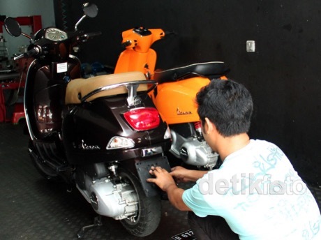 Ini Alasan Diler Vespa Tidak Bisa Terima Servis Vespa Jadul