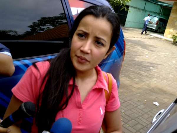 Andi Soraya di Komnas PA Andi Soraya di Komnas PA
