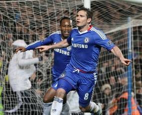 Penalti Lampard Bawa Chelsea Bekap MU Penalti Lampard Bawa Chelsea Bekap MU
