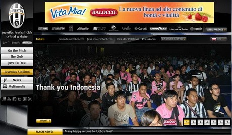 Salam Juve untuk Tifosi di Indonesia Salam Juve untuk Tifosi di Indonesia