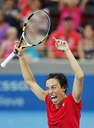 Schiavone vs Kanepi di Semifinal Schiavone vs Kanepi di Semifinal