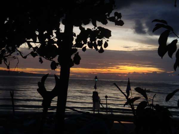 sunset di jimbaran (foto oleh shafa)