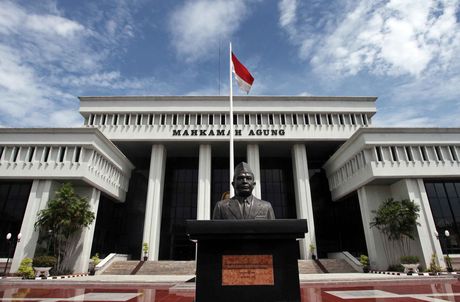 Gedung MA, Jalan Medan Merdeka Utara, Jakarta | Faceminang.com Proyek Mebel Rp 12,5 Miliar, Ketua MA: Itu Sangat Kecil