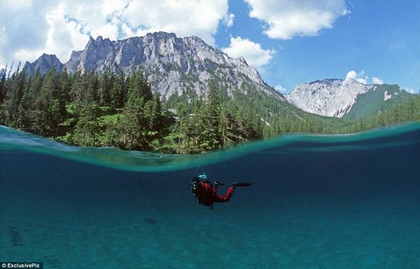 the green lake (sumber: dailymail.co.uk)