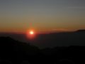 Sunrise cantik di puncak Gunung Bromo