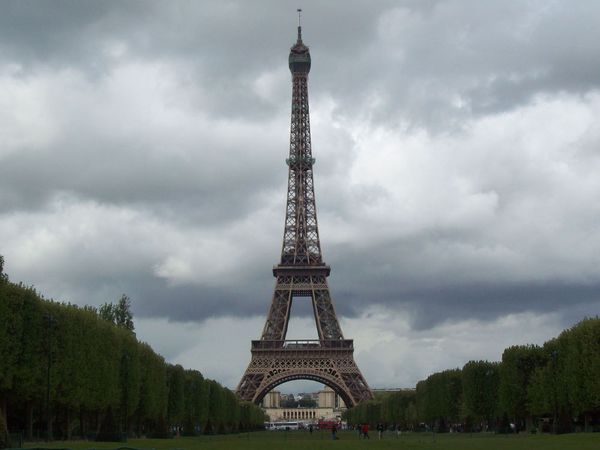 Eiffel yang romantis (Foto: Fitraya/detikTravel)
