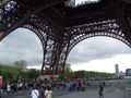 Turis ramai di Eiffel sejak pagi (Foto: Fitraya/detikTravel)