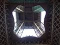 Pemandangan tepat dari kolong Eiffel (Foto: Fitraya/detikTravel)