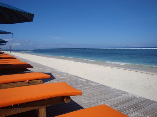 Pantai Barat Gili Trawangan (dok. Putri/detikTravel)