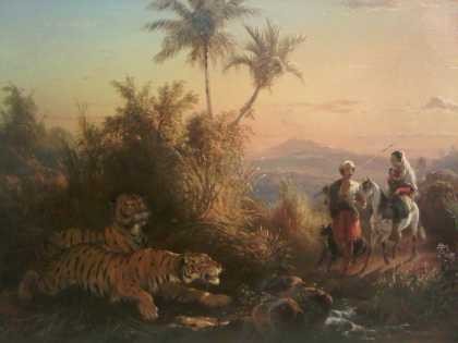 Harimau-harimau Raden Saleh di Galeri Nasional Harimau-harimau Raden Saleh di Galeri Nasional