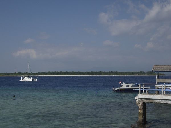 Dermaga di Gili Trawangan