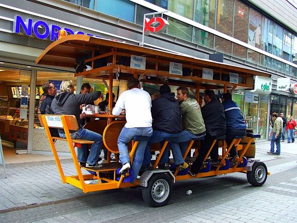 Beer bike (All Womens Talk)