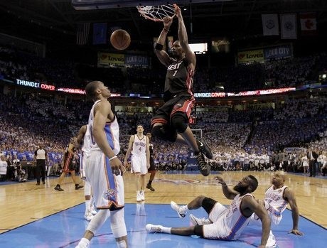 Balas Thunder, Heat Samakan Kedudukan Balas Thunder, Heat Samakan Kedudukan