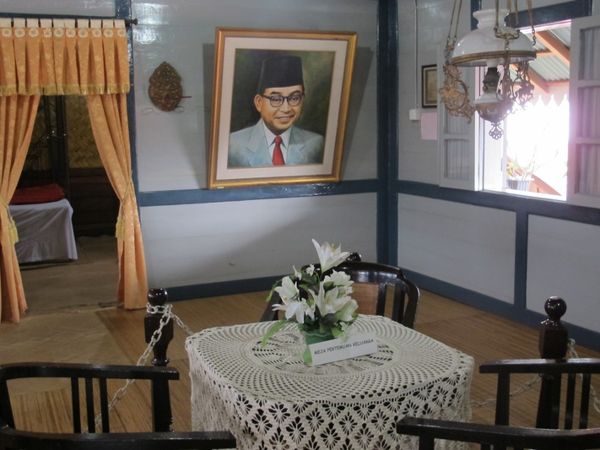 Ruang tengah di Museum Rumah Bung Hatta (Afif/detikTravel)