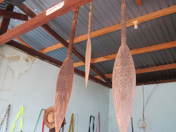 Tombak khas Papua (Sastri/ detikTravel)