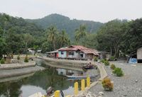 Sungai Tablanusu yang langsung menuju hilir (Sastri/ detikTravel)