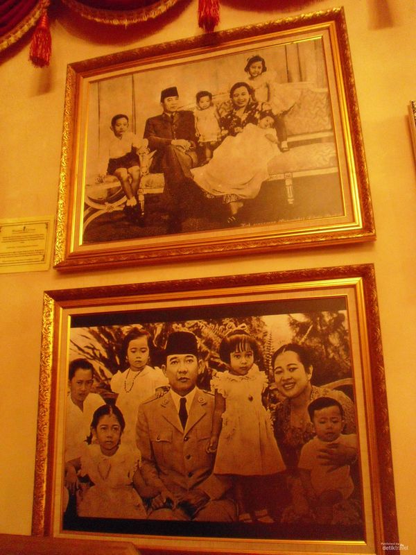Keluarga Bung Karno : salah satu anaknya kemudian jadi Presiden juga..