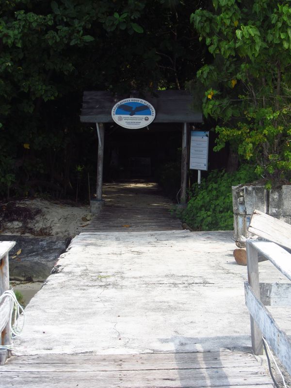 Pintu Masuk Pulau Kotok, Kep.Seribu 