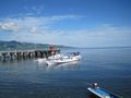 Dermaga di pelabuhan ikan Mamuju yang indah