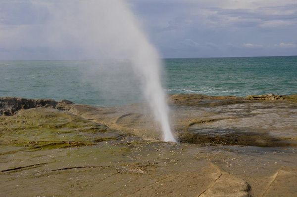 Semburan air mancur laut 