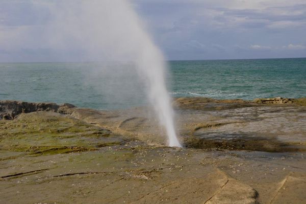 Semburan air mancur laut 