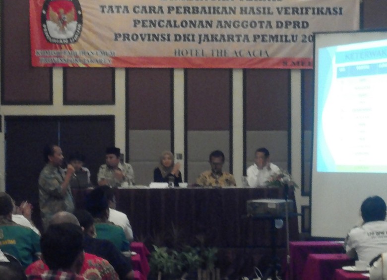 KPU DKI: Semua Bacaleg DPRD DKI Belum Memenuhi Syarat KPU DKI: Semua Bacaleg DPRD DKI Belum Memenuhi Syarat