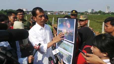 Jokowi Akan Jadikan Waduk Ria Rio Hutan Kota dan Pengendali Banjir Jokowi Akan Jadikan Waduk Ria Rio Hutan Kota dan Pengendali Banjir