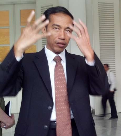 Ditanya Soal Capres, Jokowi Jawab Waduk Ditanya Soal Capres, Jokowi Jawab Waduk
