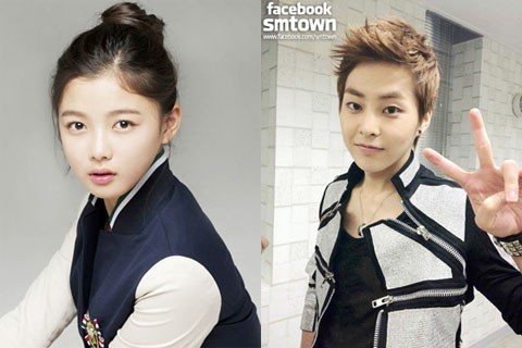 Xiumin \EXO\ Syuting Video Musik Bareng Kim Yoo Jung Xiumin \EXO\ Syuting Video Musik Bareng Kim Yoo Jung