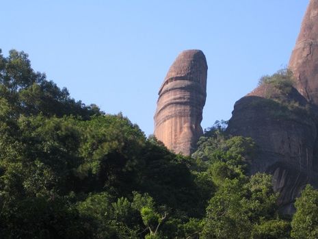 Penis Rock in China becomes world heritage sites