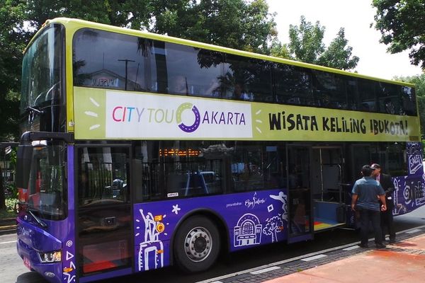 Begini Kerennya Bus Tingkat Wisata Jakarta