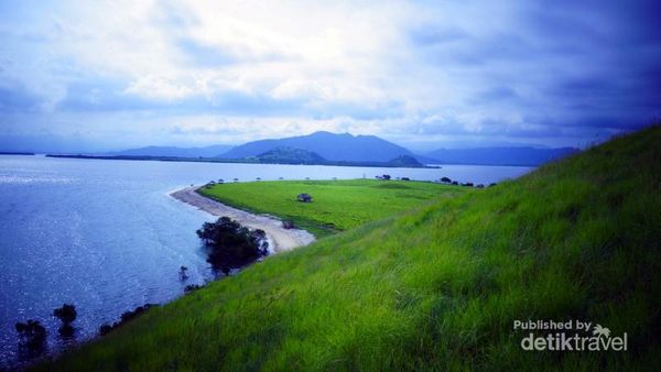 Pulau Kenawa, tampak samping