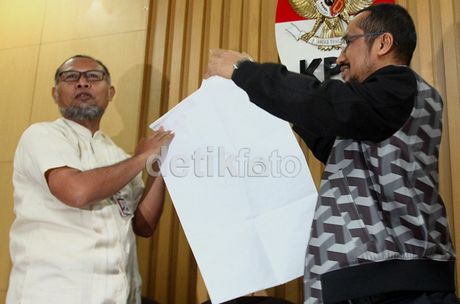 Disayangkan, Kriminalisasi pada Samad dan BW Tak Dibahas KPK dengan Polri