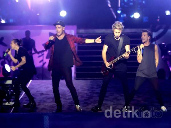 Ini Aksi One Direction di Jakarta Ini Aksi One Direction di Jakarta