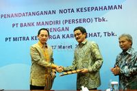 Bank Mandiri dan RS Mitra Keluarga Jalin Kerjasama