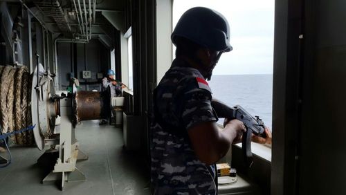 KRI Banjarmasin Lintasi Terusan Suez dan Teluk Aden