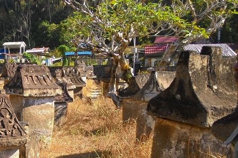 Pemakaman Paling Unik di Indonesia, Jenazahnya Jongkok Pemakaman Paling Unik di Indonesia, Jenazahnya Jongkok
