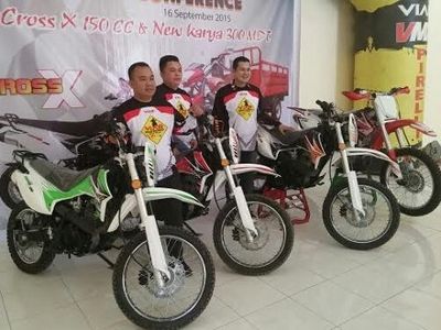 Viar Mulai Pasarkan Motor Trail Cross X150 di Sulawesi