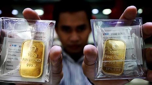 Harga Emas Antam Naik Rp 4.000/Gram Harga Emas Antam Naik Rp 4.000/Gram