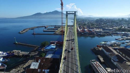 Punya Panjang 1.127 Meter, Jembatan Soekarno Jadi Ikon Baru Manado