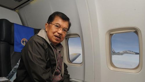 Pesawat Wapres Dikawal Sukhoi, Panglima TNI: Itu Uji Coba Pesawat Wapres Dikawal Sukhoi, Panglima TNI: Itu Uji Coba