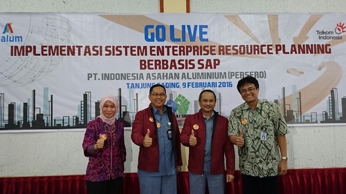 Telkom Sokong Inalum Go Live ERP SAP