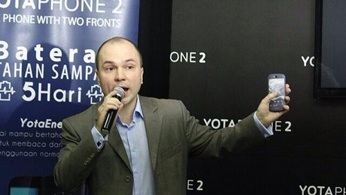 Ambisi YotaPhone Jadi Raja Ponsel di Indonesia Ambisi YotaPhone Jadi Raja Ponsel di Indonesia