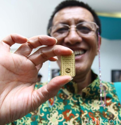 Harga Emas Antam Naik Rp 1.000/Gram