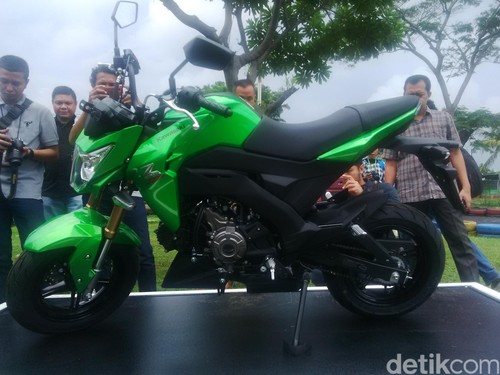 Motor Sport Mini Kawasaki Z125 Pro Meluncur di Indonesia