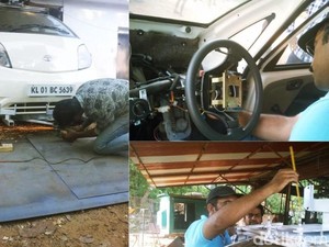 Pria India Buat Mobil Otonom dari Mobil Termurah Sejagat