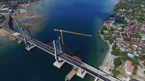 Sudah Tersambung, Ini Megahnya Jembatan Terpanjang di Indonesia Timur