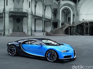 Bugatti Pertimbangkan Chiron Hybrid